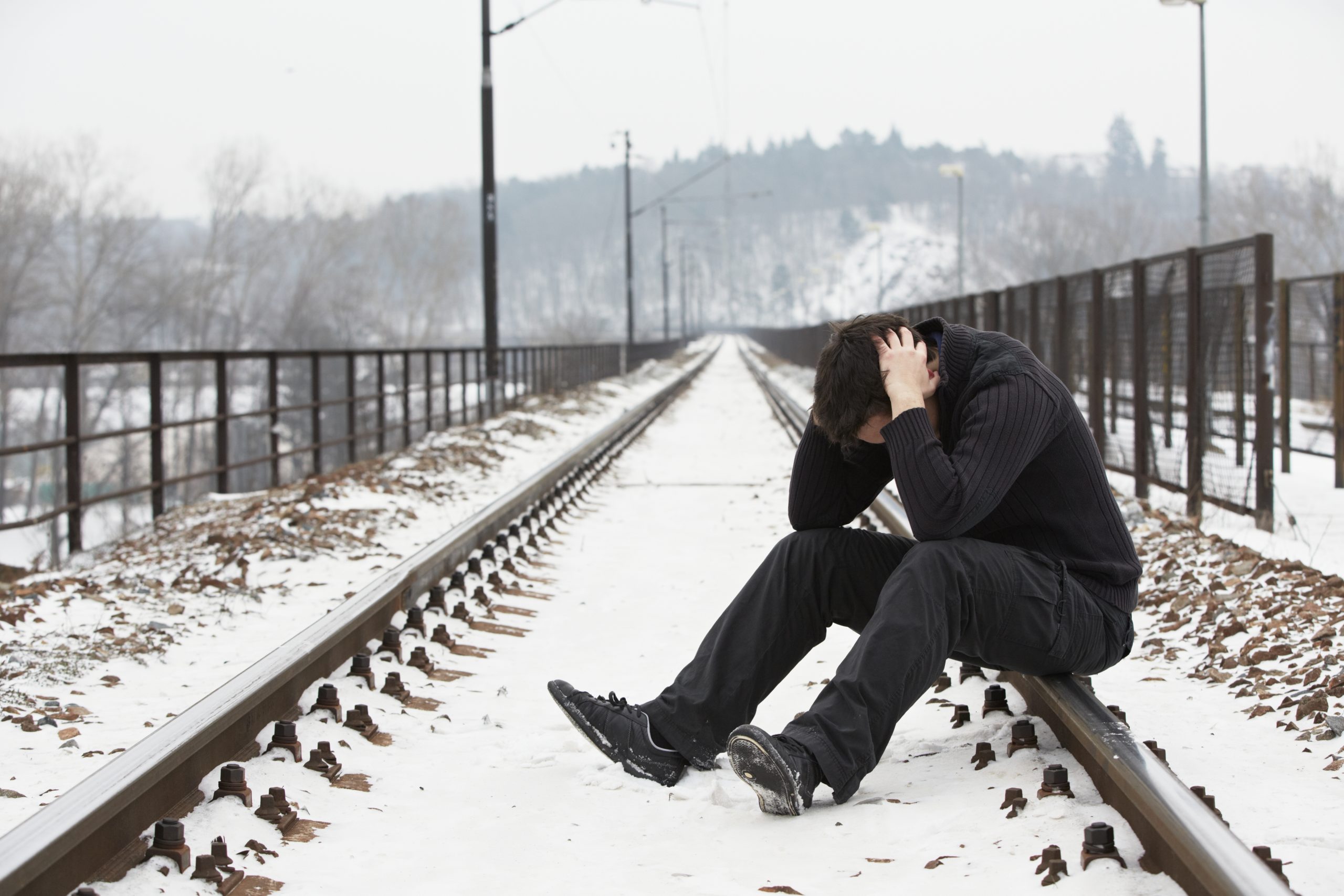 Sad man